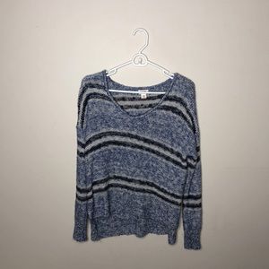 Mossimo Supply Co. V-Neck Striped Sweater
